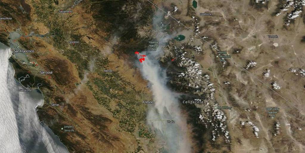 California’s Ferguson Fire Dangers Now Include Air Quality