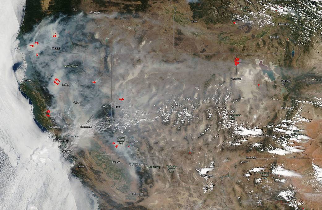 fires in California