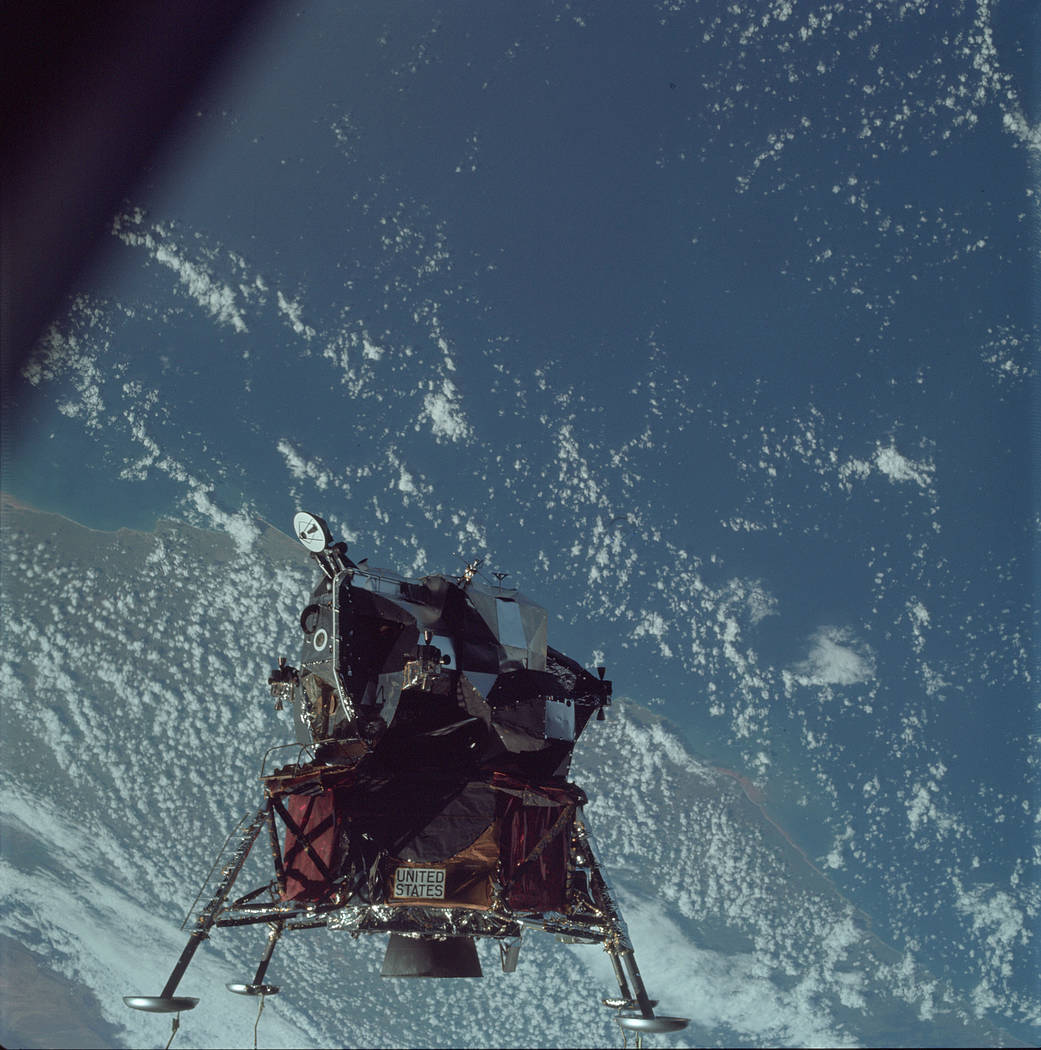 Apollo 9 Takes the Lunar Module for a Test Drive