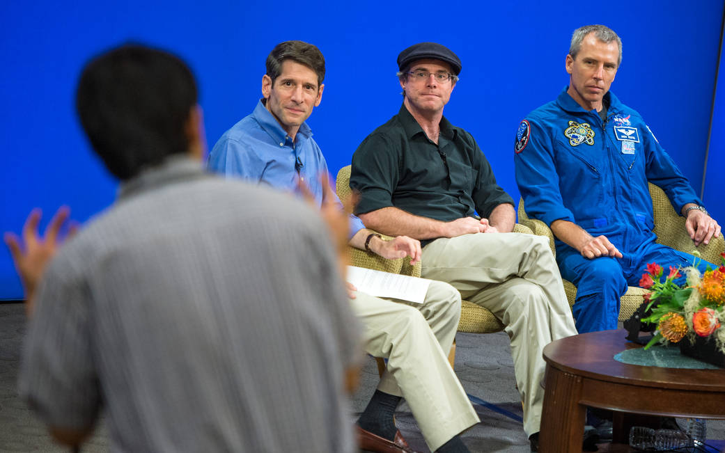 Panel discussion of "The Martian" at JPL in August 2015.