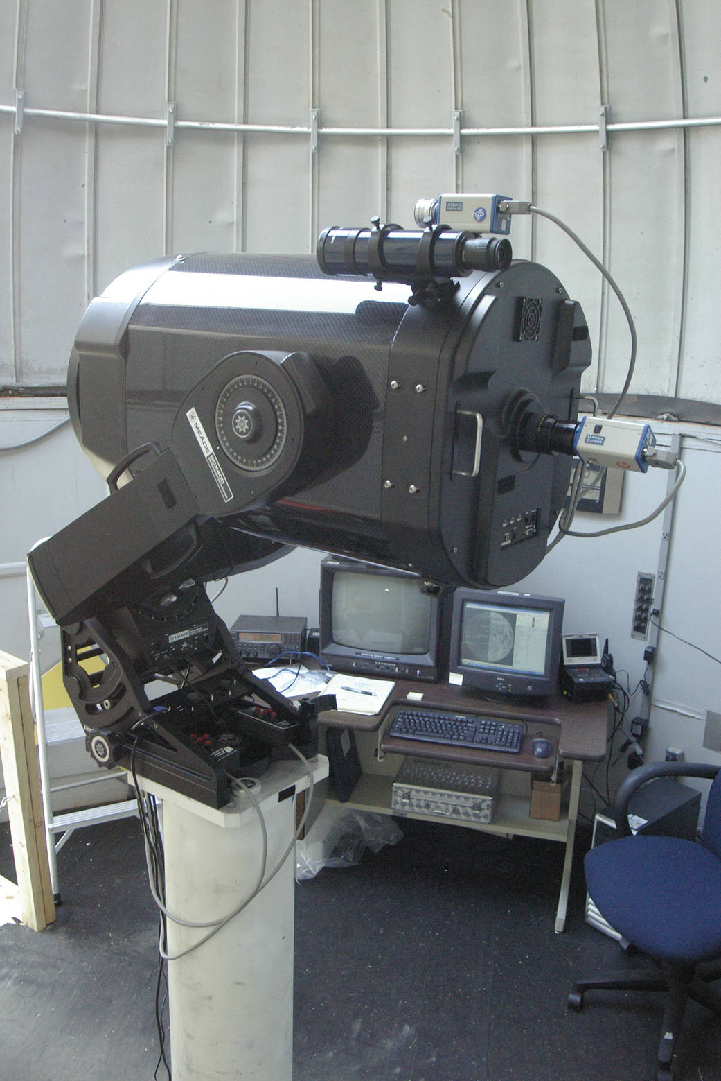 A 14” Schmidt-Cassegrain telescope