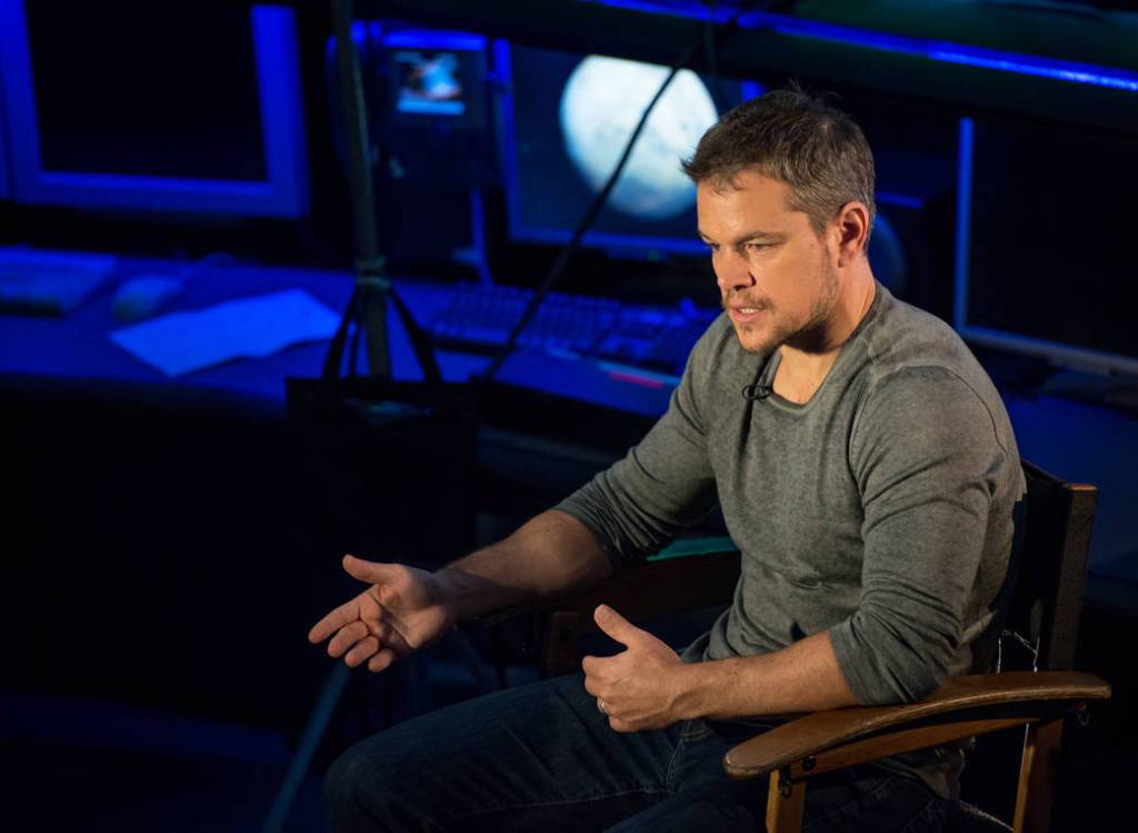Matt Damon Discusses “The Martian”