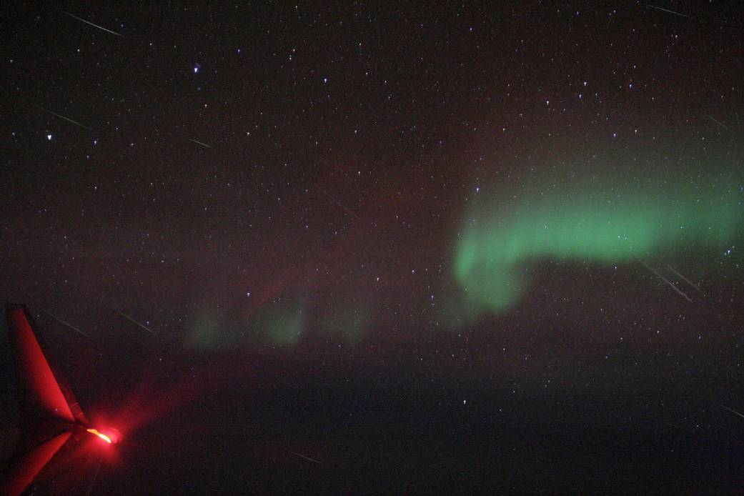 Meteors and Aurora