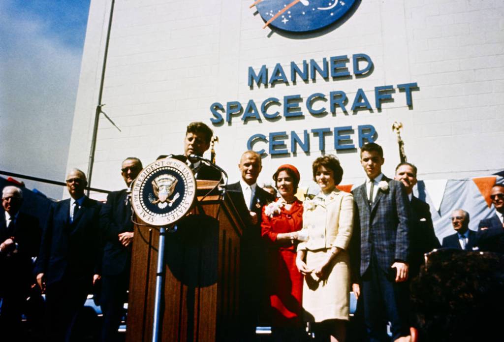 John Glenn Honored by President John F. Kennedy