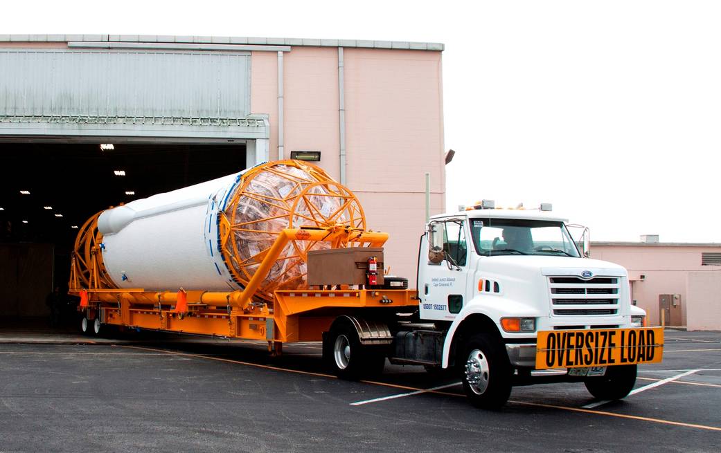Centaur Upper Stage for Cygnus OA-4