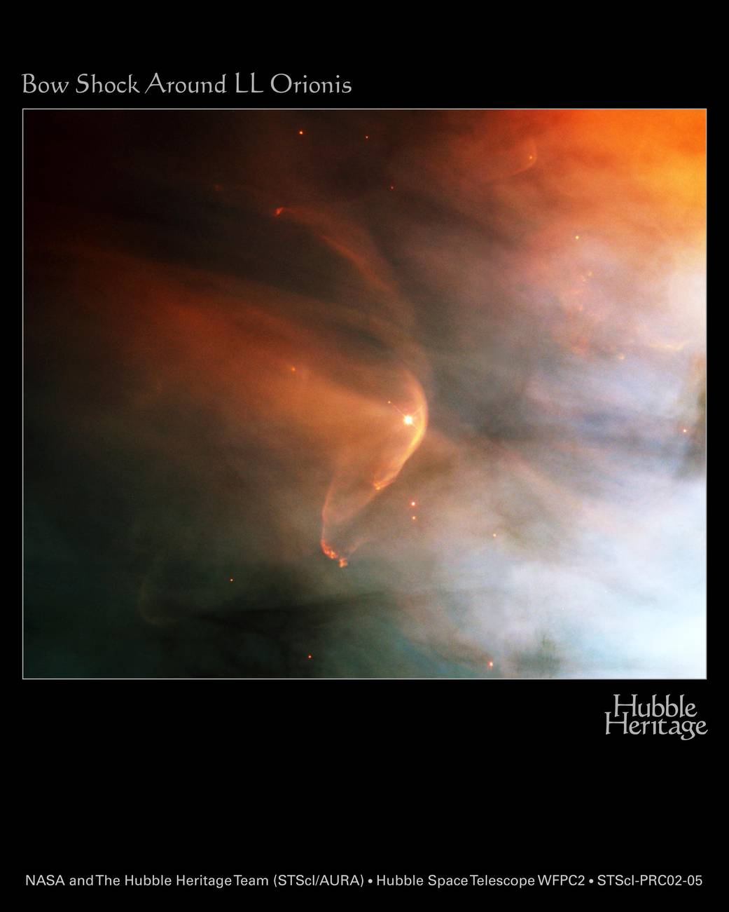 Bow Shock Near a Young Star