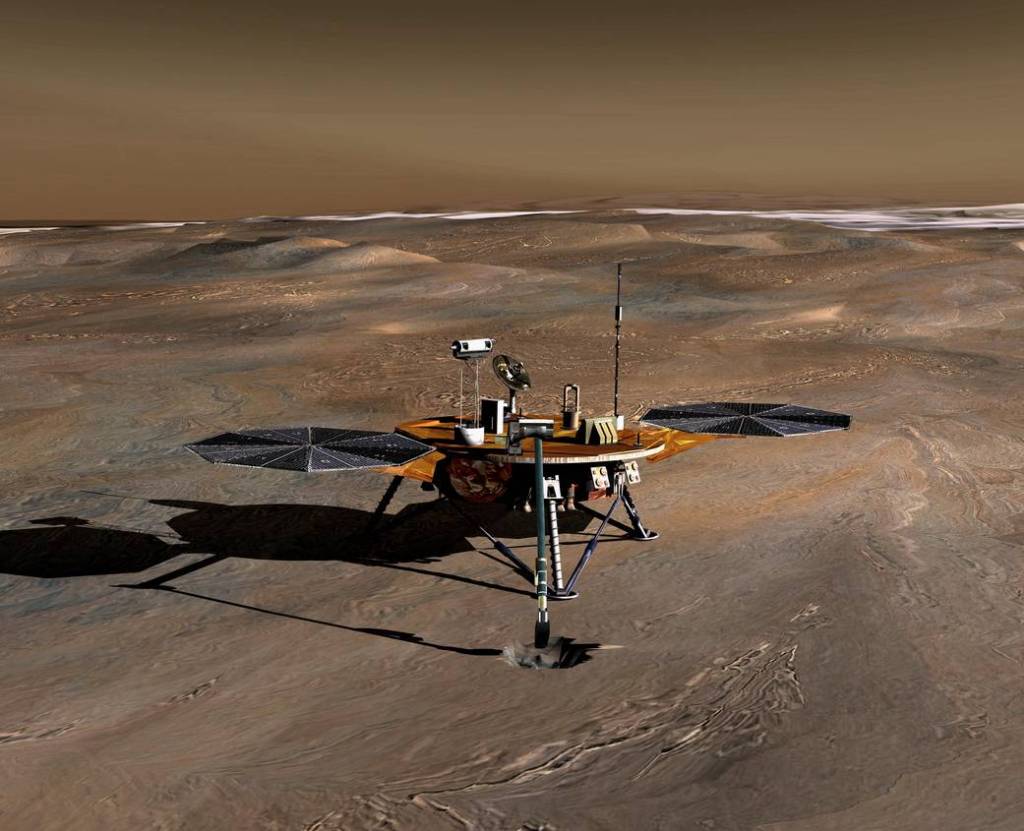Phoenix on the Red Planet, Artist’s Concept