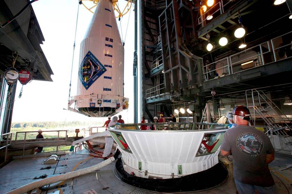 Cygnus Mounted Atop Atlas V