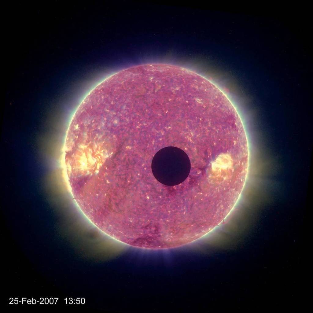 STEREO Sees Lunar Transit
