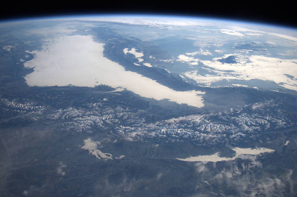 The Alps in Winter