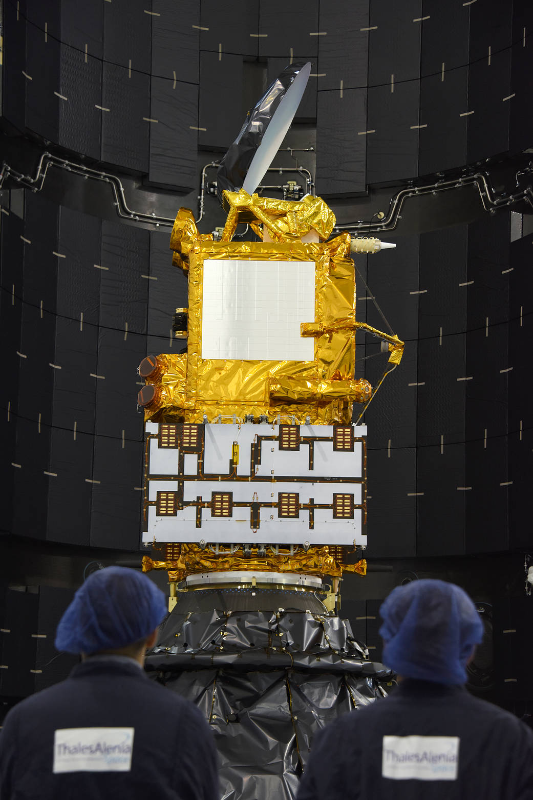 Jason-3 satellite inside payload fairing 