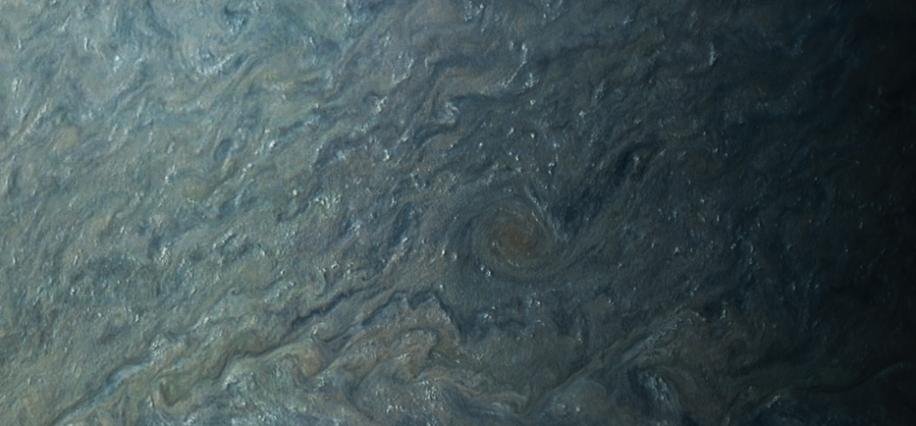 Closer View of Jupiter’s South Tropical Zone