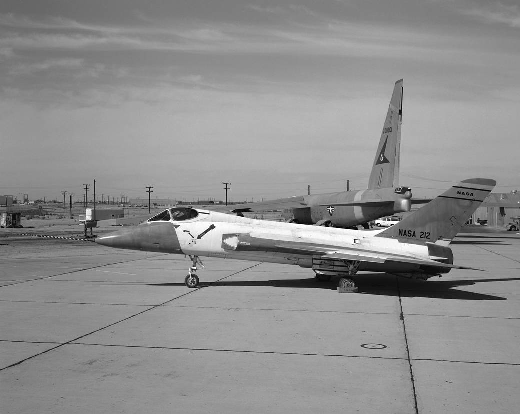 F-5D number 212 on runway