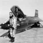 During re-entry from 207,000 feet in X-15-3 (56-6672), Neil Armstrong inadvertently established a positive angle of attack durin