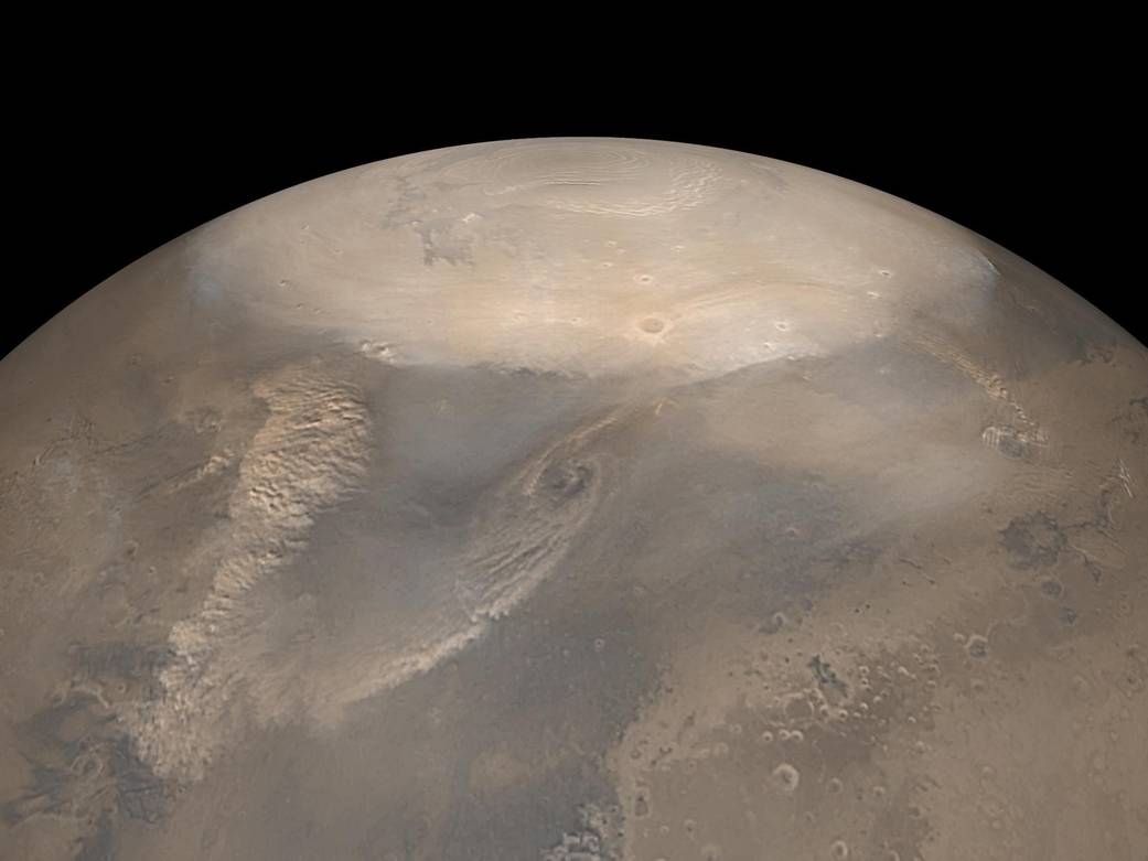 Mars' Spring Storms