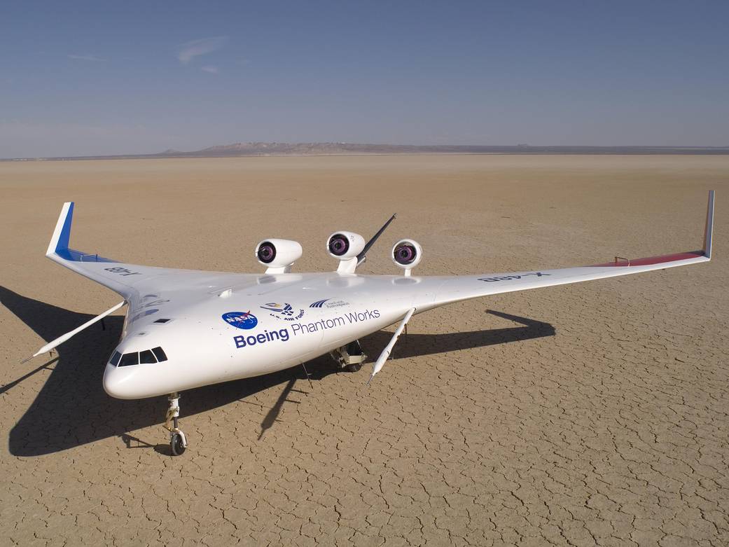 X-48B on Rogers Dry Lakebed