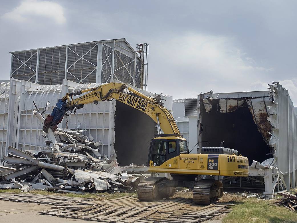 7-by10-foot High Speed Wind Tunnel Teardown