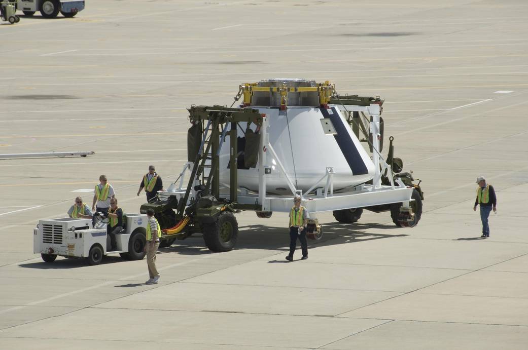 Orion Crew Module Begins Journey to New Home