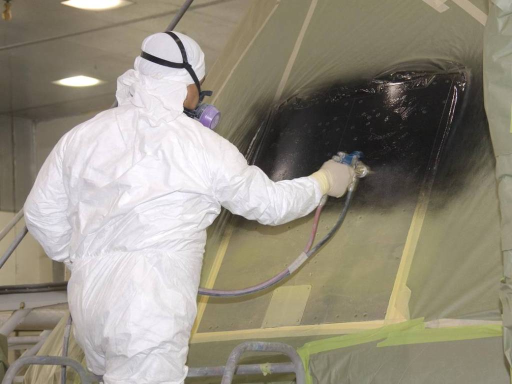 Crew Module Gets a Paint Job