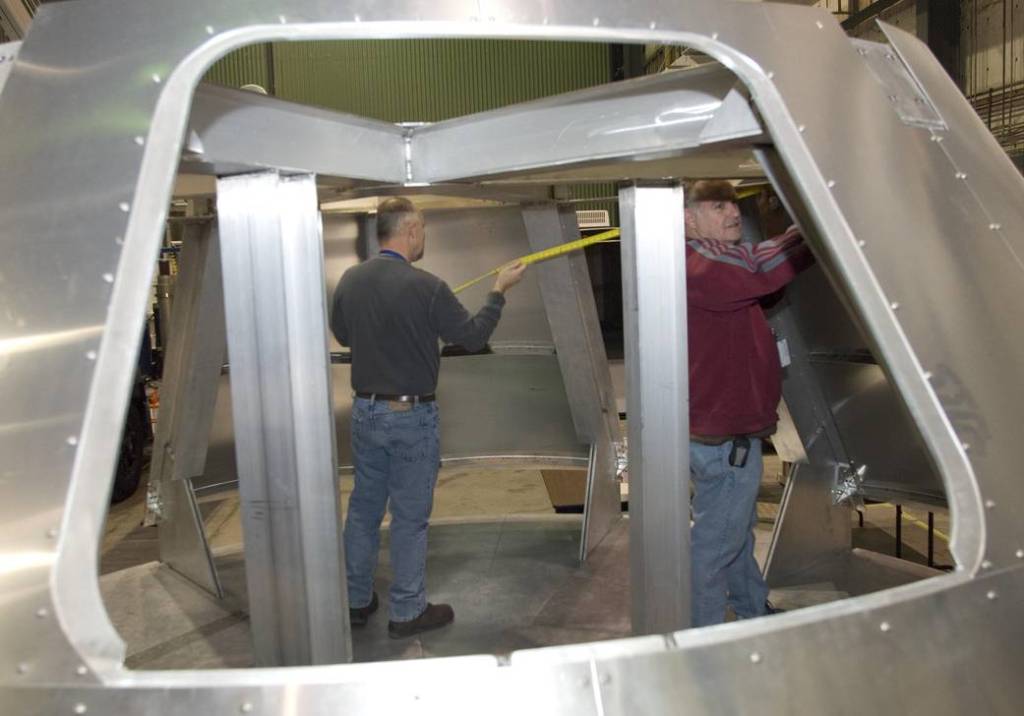 Mockup Orion Crew Module Relocated