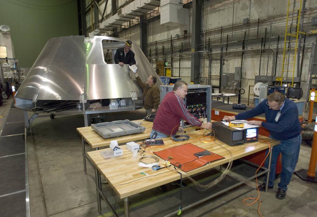 Fit-Check Mockup for Orion Crew Module