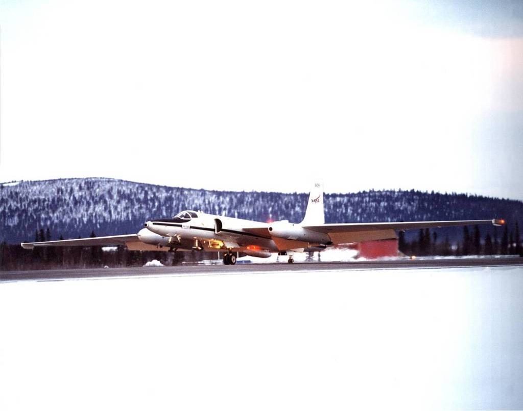 ER-2 #809 in Kiruna, Sweden