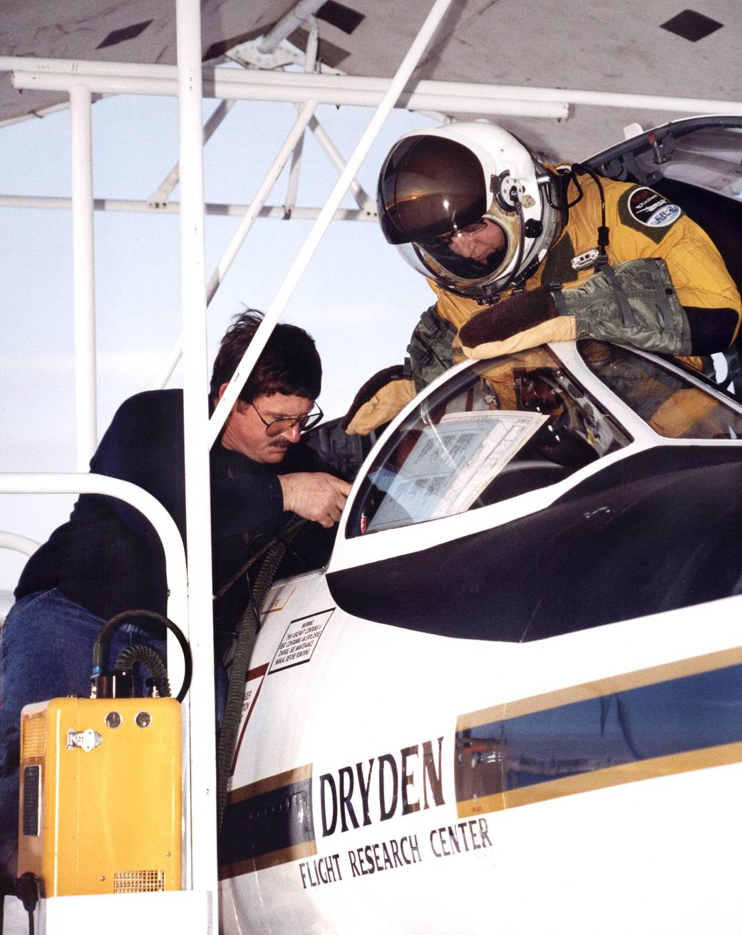 ER-2 with Life Support Assistance