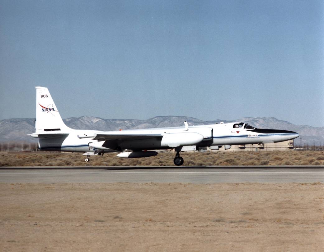 ER-2 #806 High-Altitude Research Aircraft in Flight