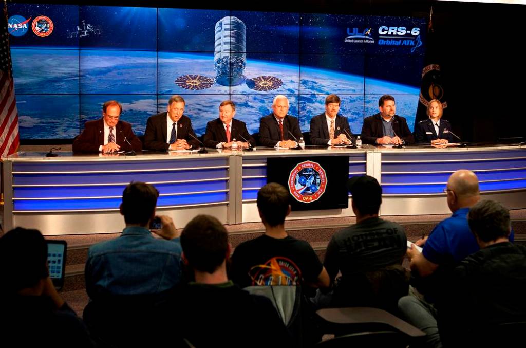 Media Briefed on Orbital ATK CRS-6