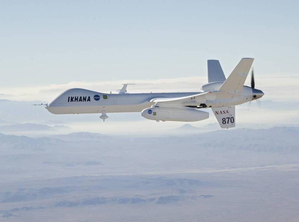 Ikhana Captures Thermal-Infrared Imagery to Aid Firefighters