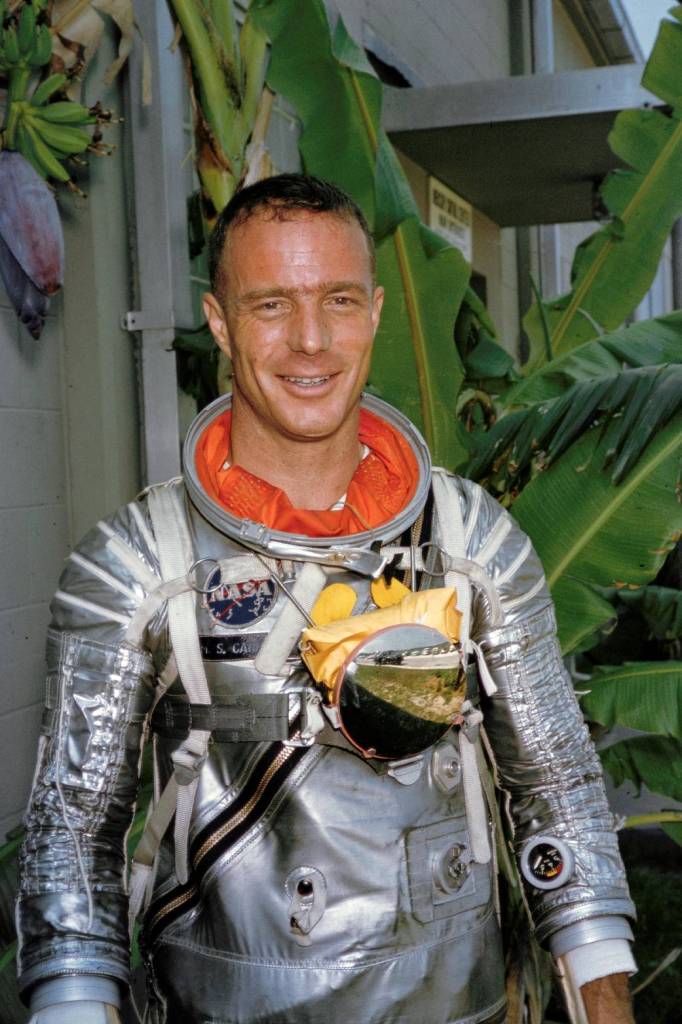 M. Scott Carpenter in Mercury Pressure Suit – 1962