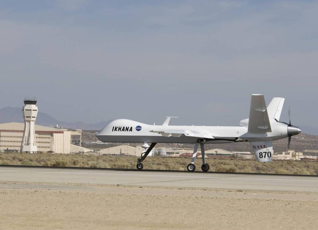 Ikhana on the EAFB Runway