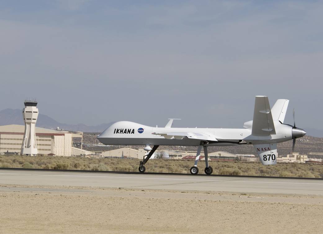 Ikhana on the EAFB Runway