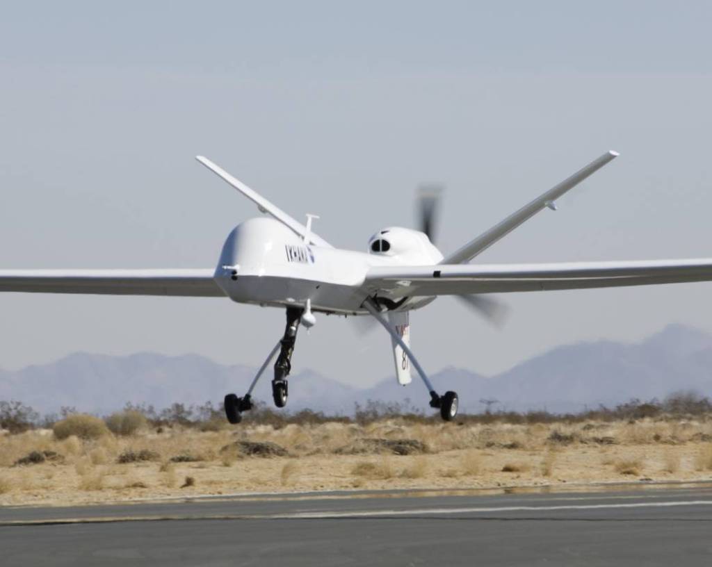 Ikhana Lifts Off From Grey Butte Airfield