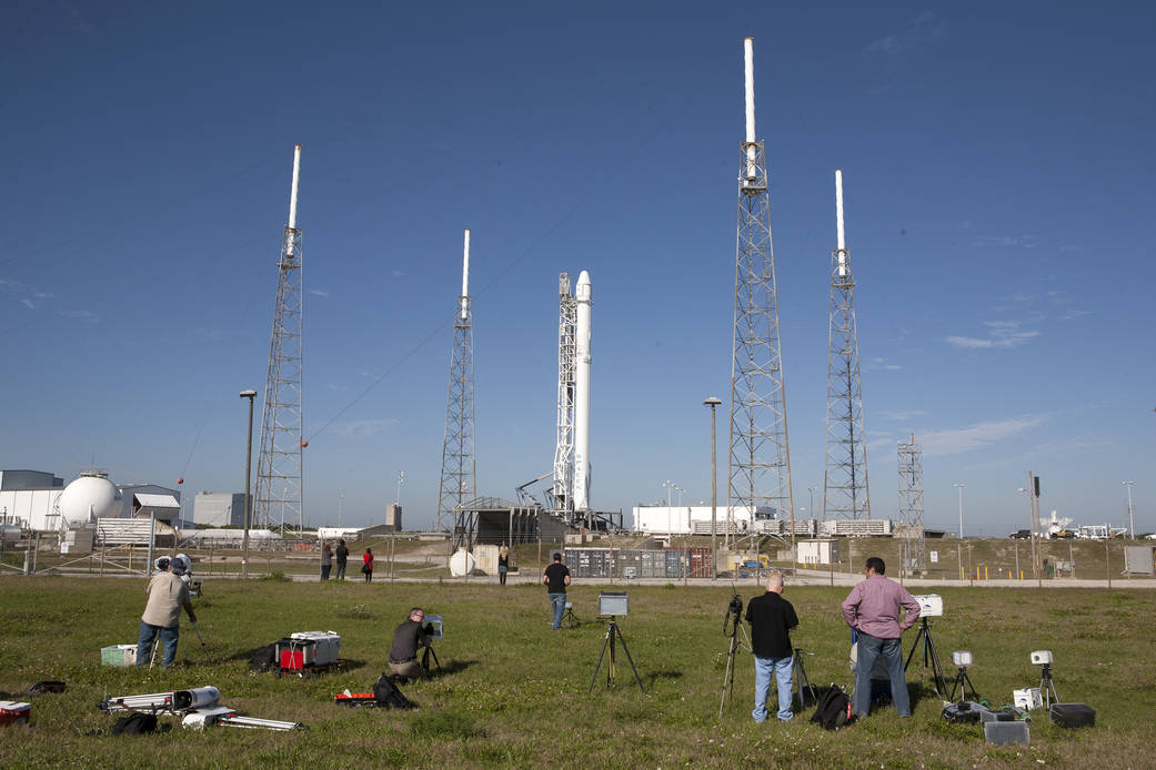 Falcon 9 Rocket Ready for SpaceX CRS-8