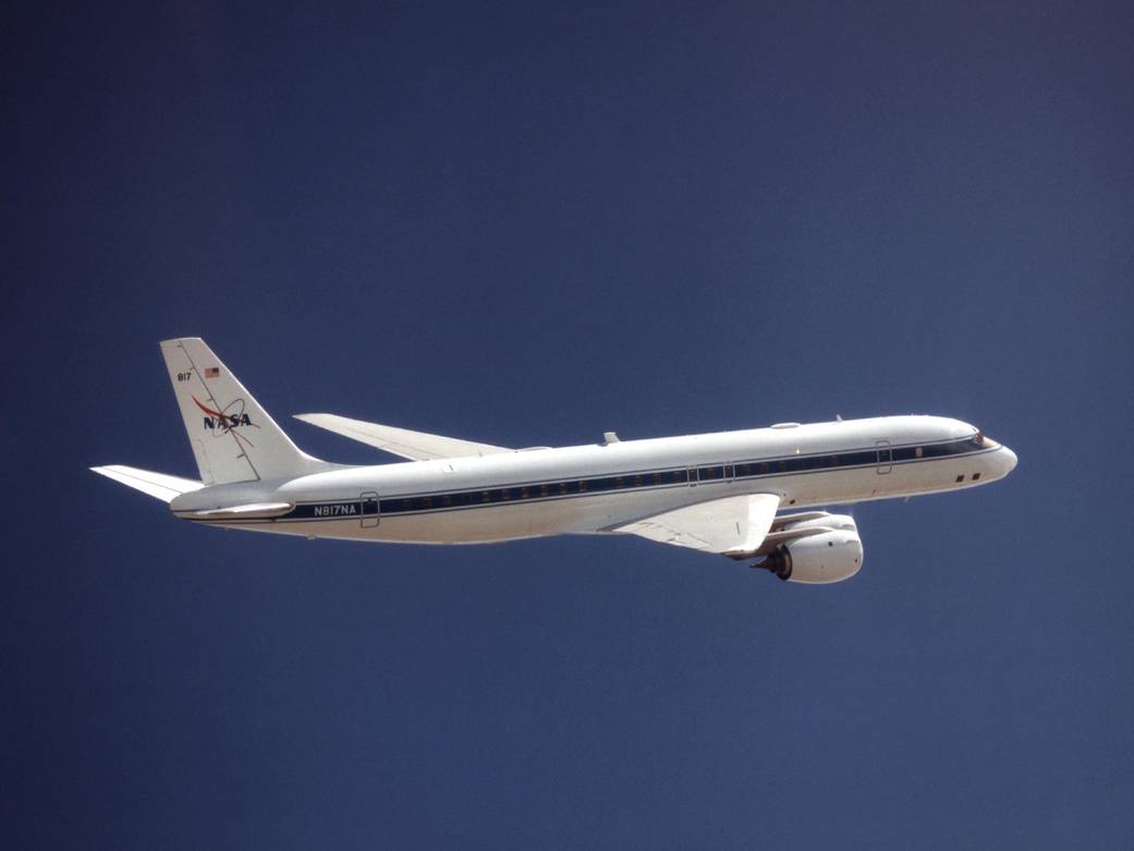 DC-8 Flying Laboratory in Flight