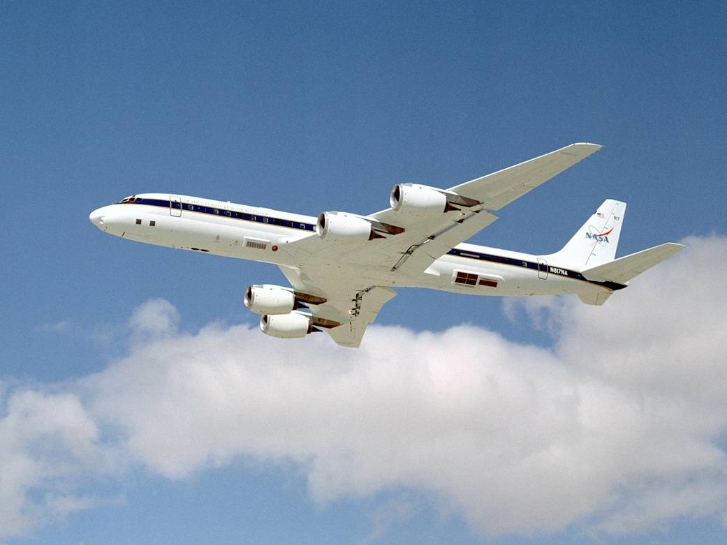New Colors and Markings for DC-8 Flying Laboratory
