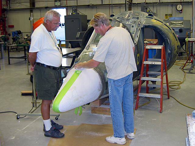 Harrier Cockpit Restoration Project