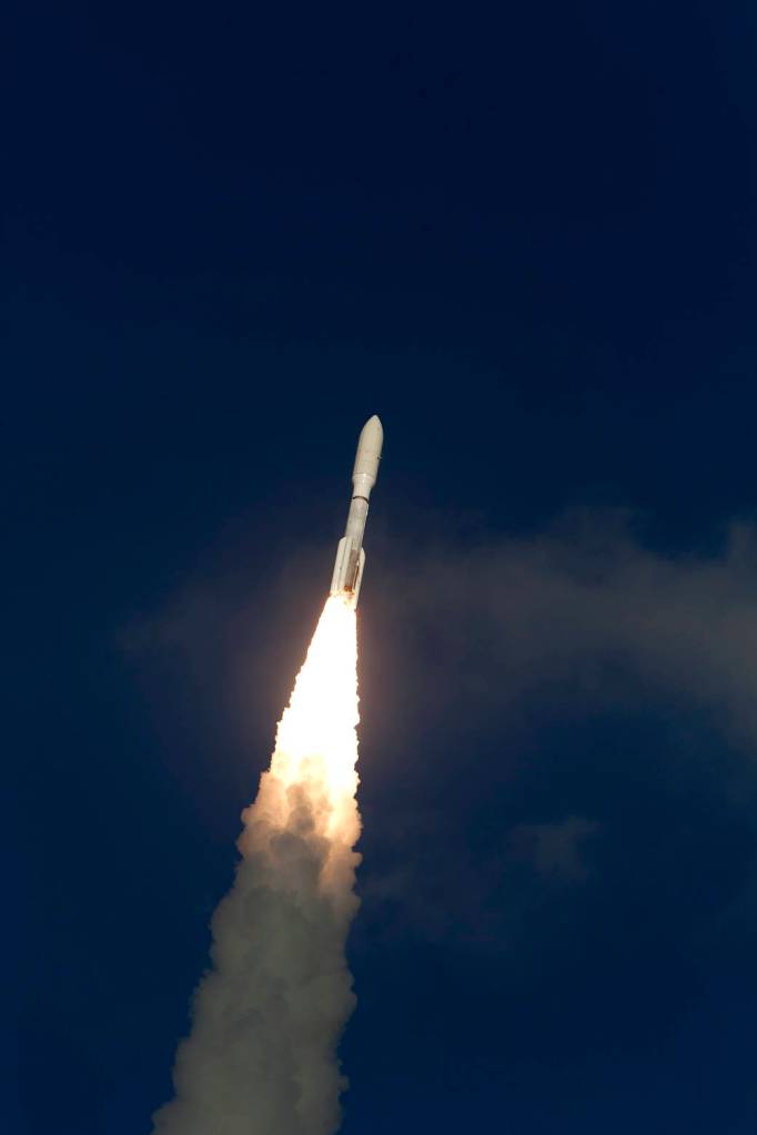 Liftoff of Atlas V Rocket With NOAA’s GOES-S Satellite