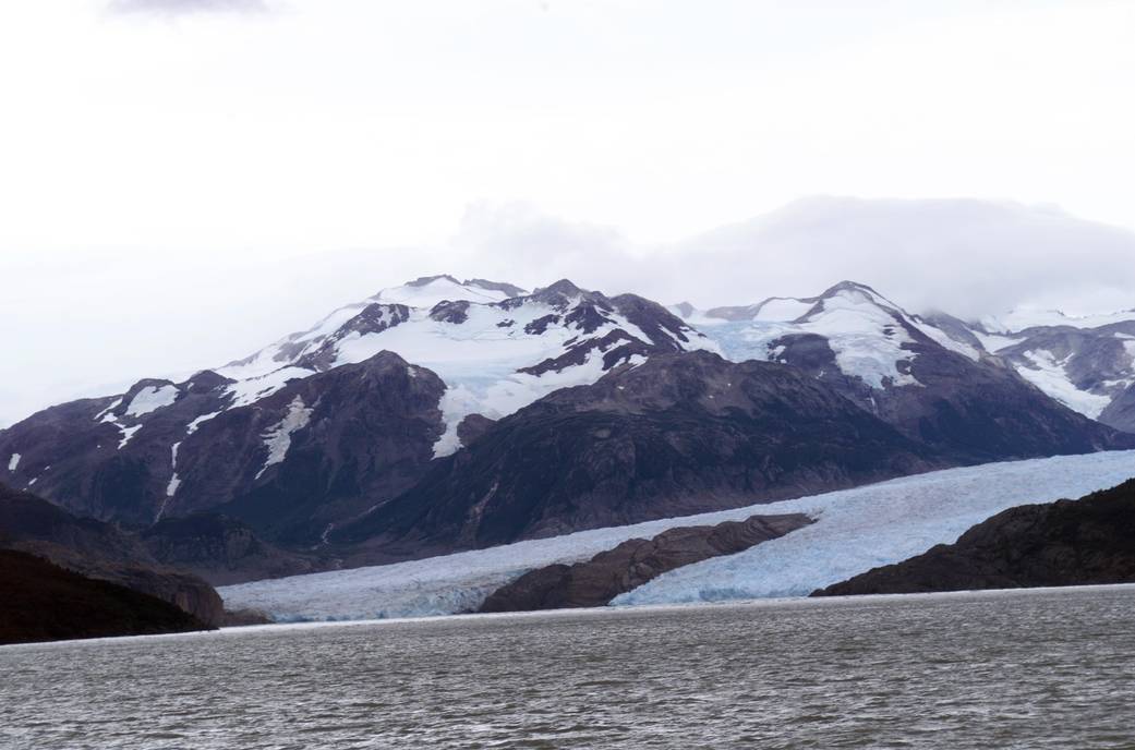 Glacier Grey View from Lago Grey (Grey Lake)
