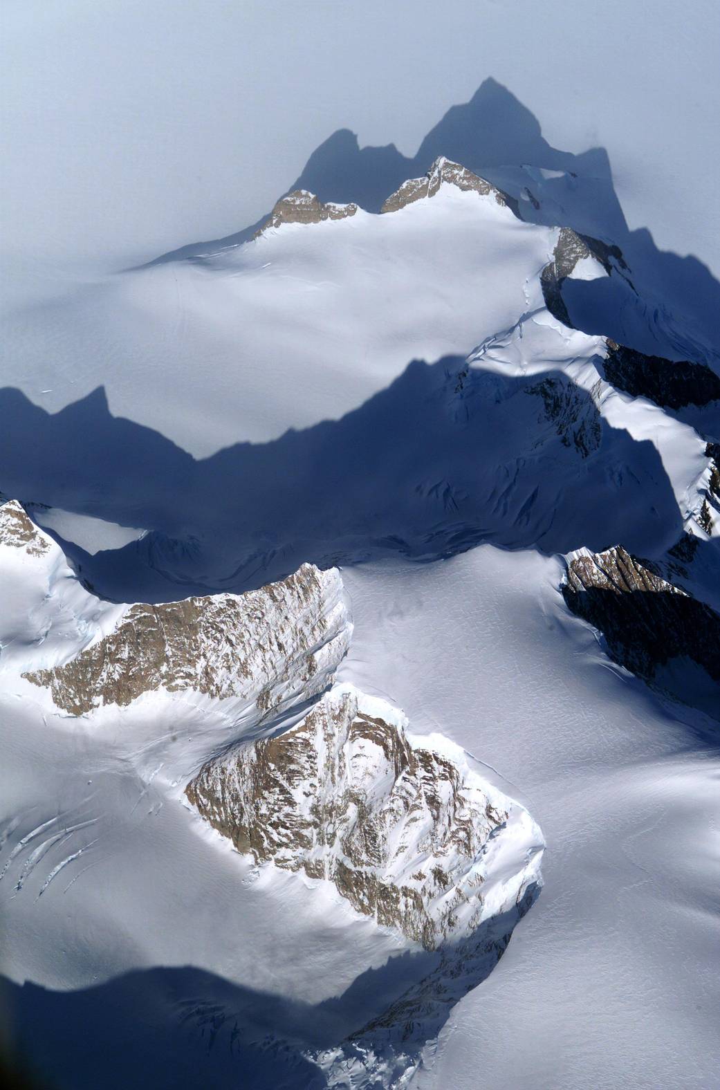 Larsen Ice Shelf in Antarctica Viewed from NASA's DC-8 Aircraft