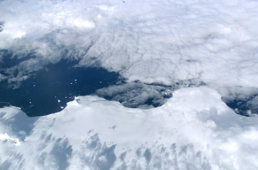 Larsen Ice Shelf in Antarctica Viewed from NASA’s DC-8
