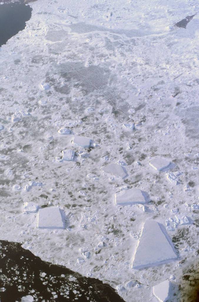 AirSAR 2004 Mesoamerica Campaign: Larsen Ice Shelf