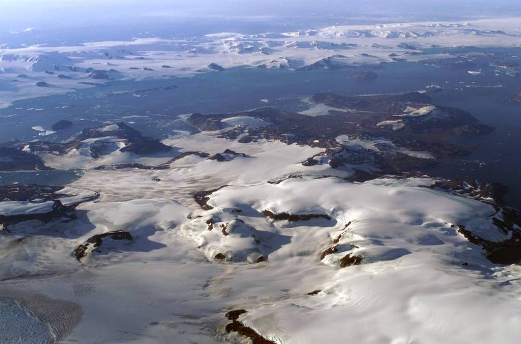 James Ross Island from NASA’s DC-8 Aircraft