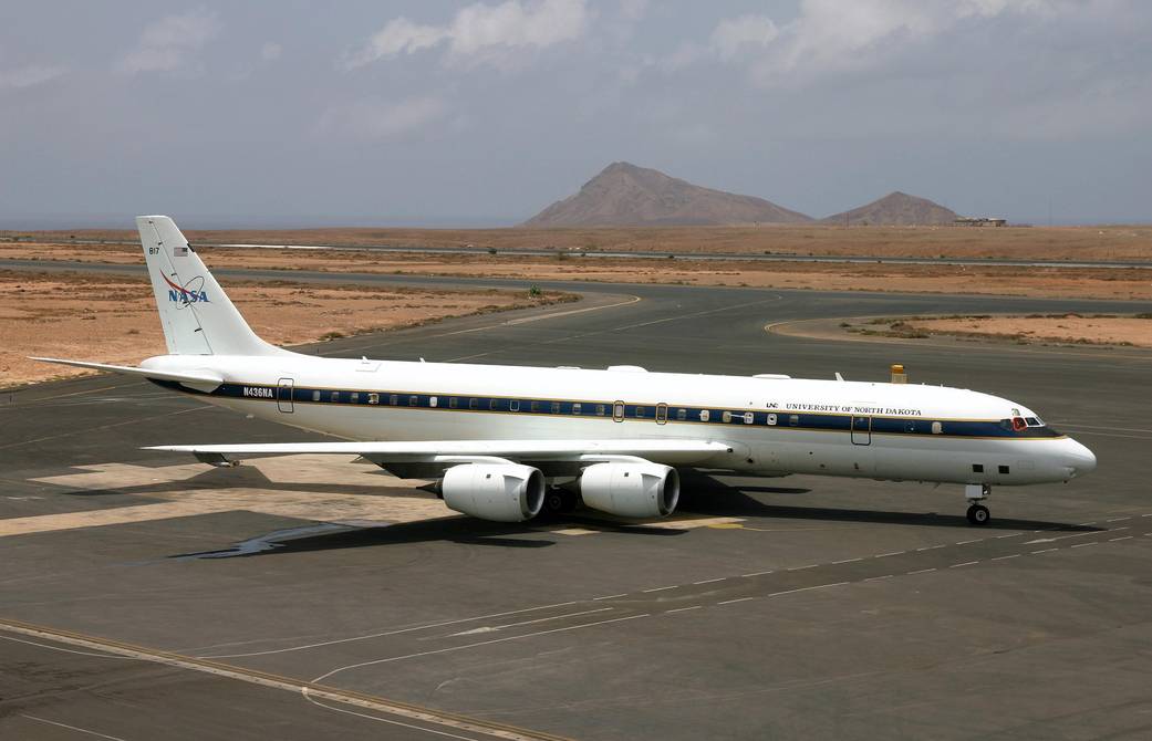 DC-8 Begins NASA African Monsoon Multidisciplinary Analysis Mission