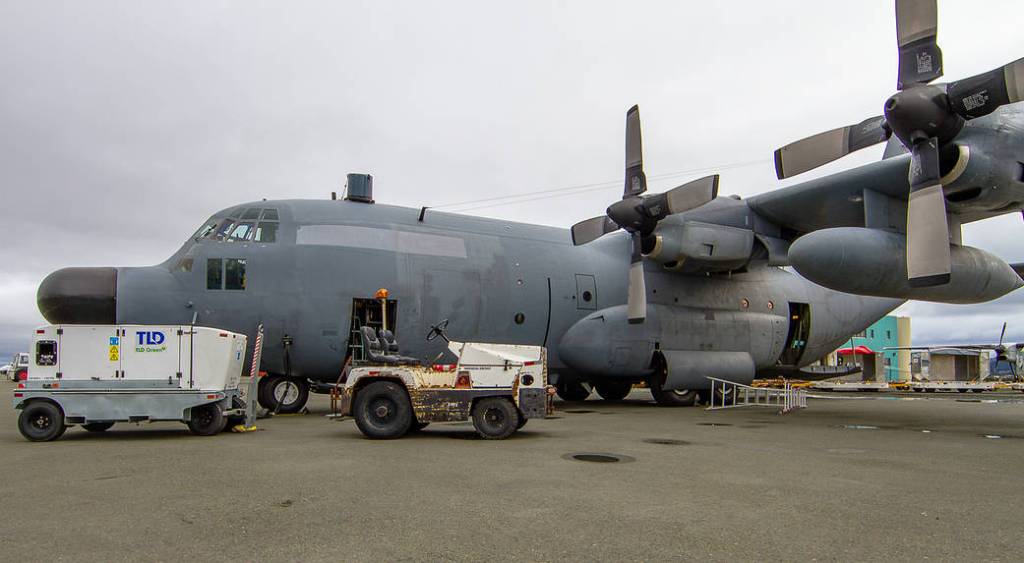 NASA’s C-130 Preps for NAAMES Flight