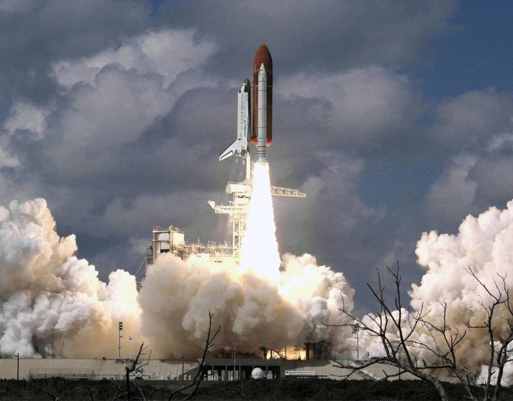 Liftoff of STS-26 Atlantis