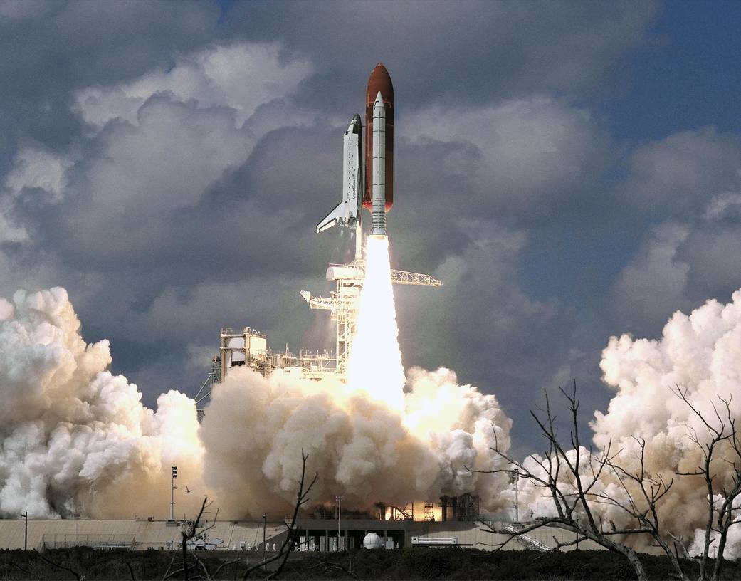 Liftoff of STS-26 Atlantis