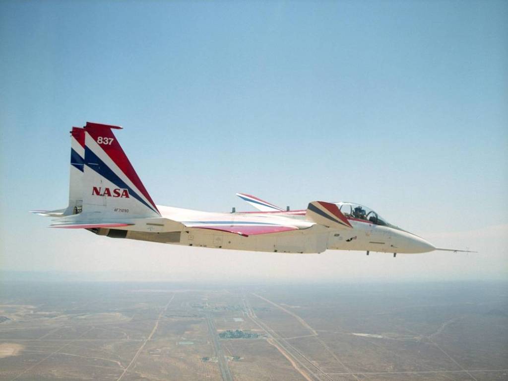 F-15B #837 Flies an IFCS Mission