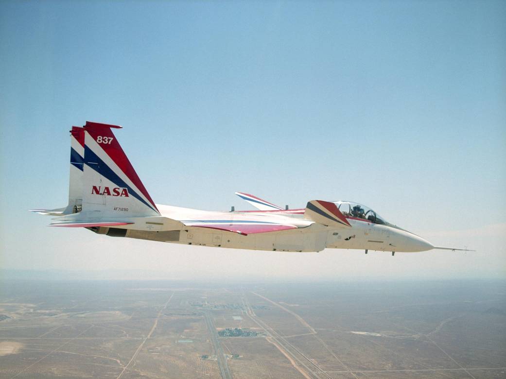 F-15B #837 Intelligent Flight Control System (IFCS)